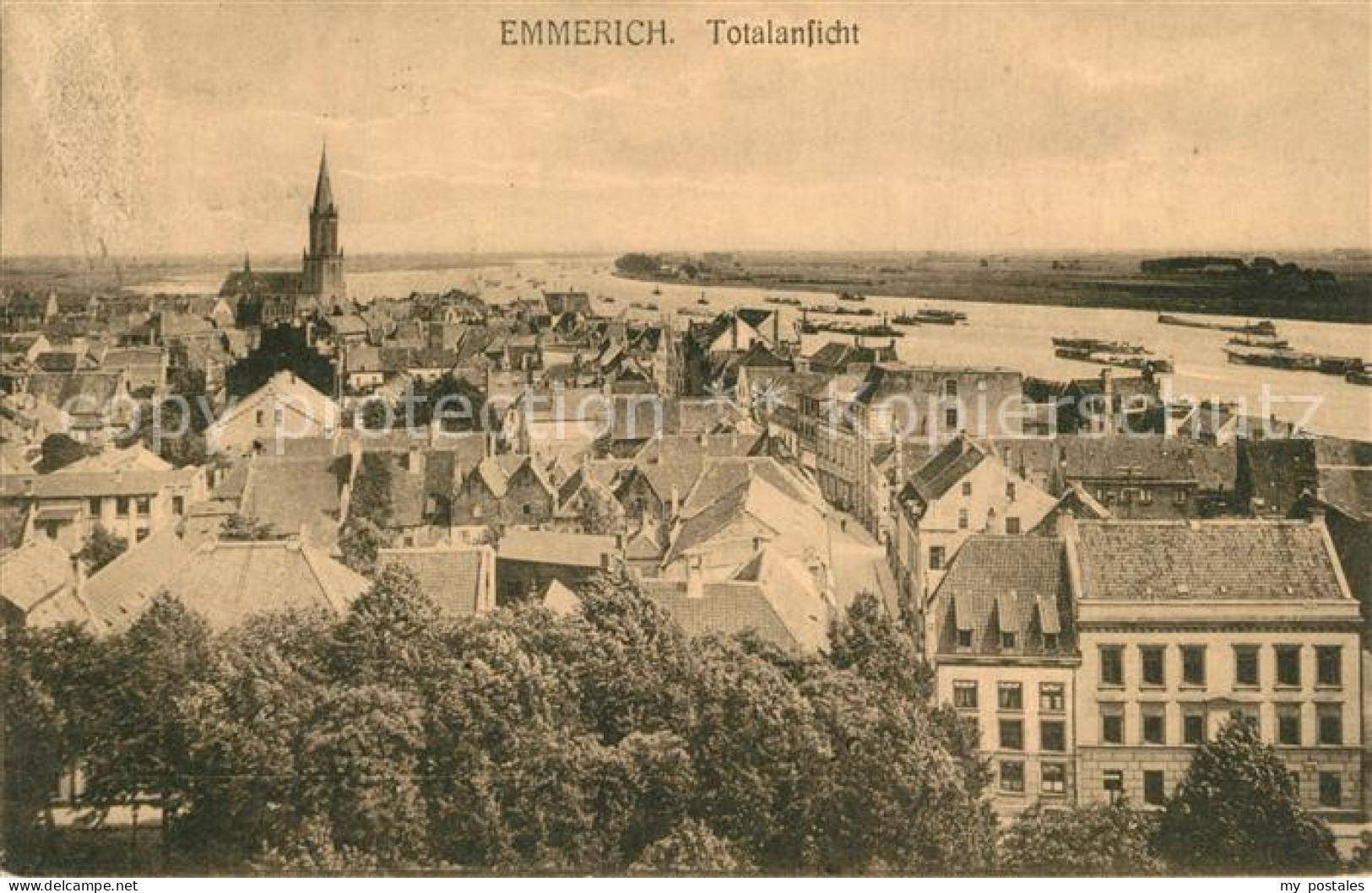 73559507 Emmerich Rhein Stadtpanorama Emmerich Rhein - Emmerich