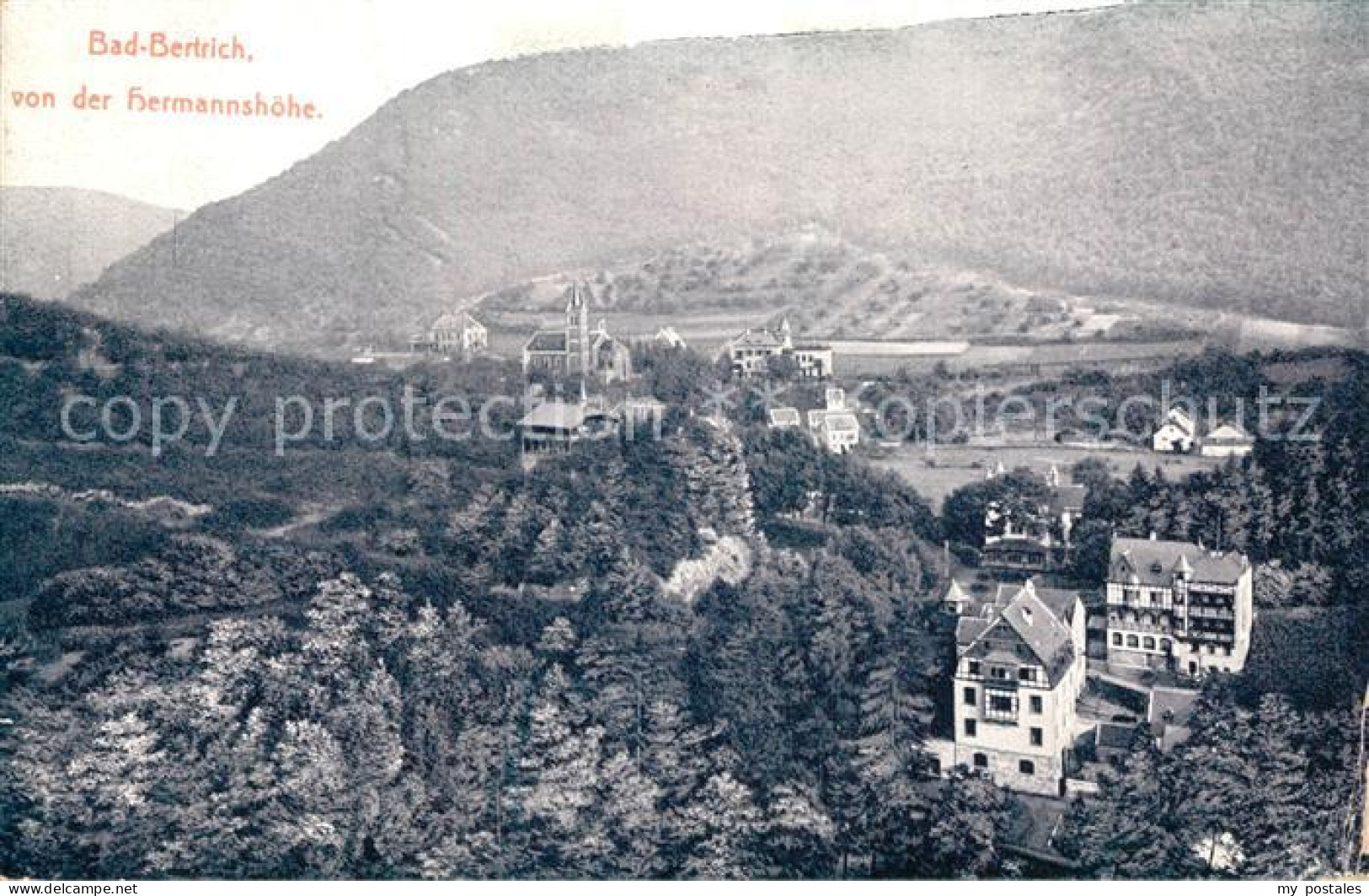 73559472 Bad Bertrich Panorama Blick Von Der Hermannshoehe Bad Bertrich - Bad Bertrich