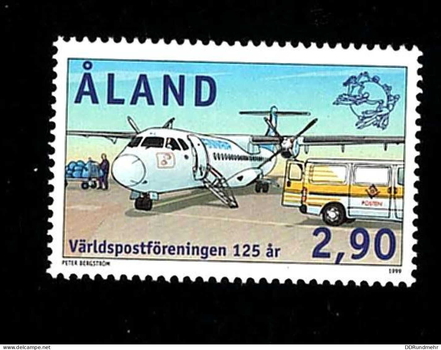 1999 UPU  Michel AX 161 Stamp Number AX 159 Yvert Et Tellier AX 159 Stanley Gibbons AX 157 AFA AX 159 Xx MNH - Ålandinseln