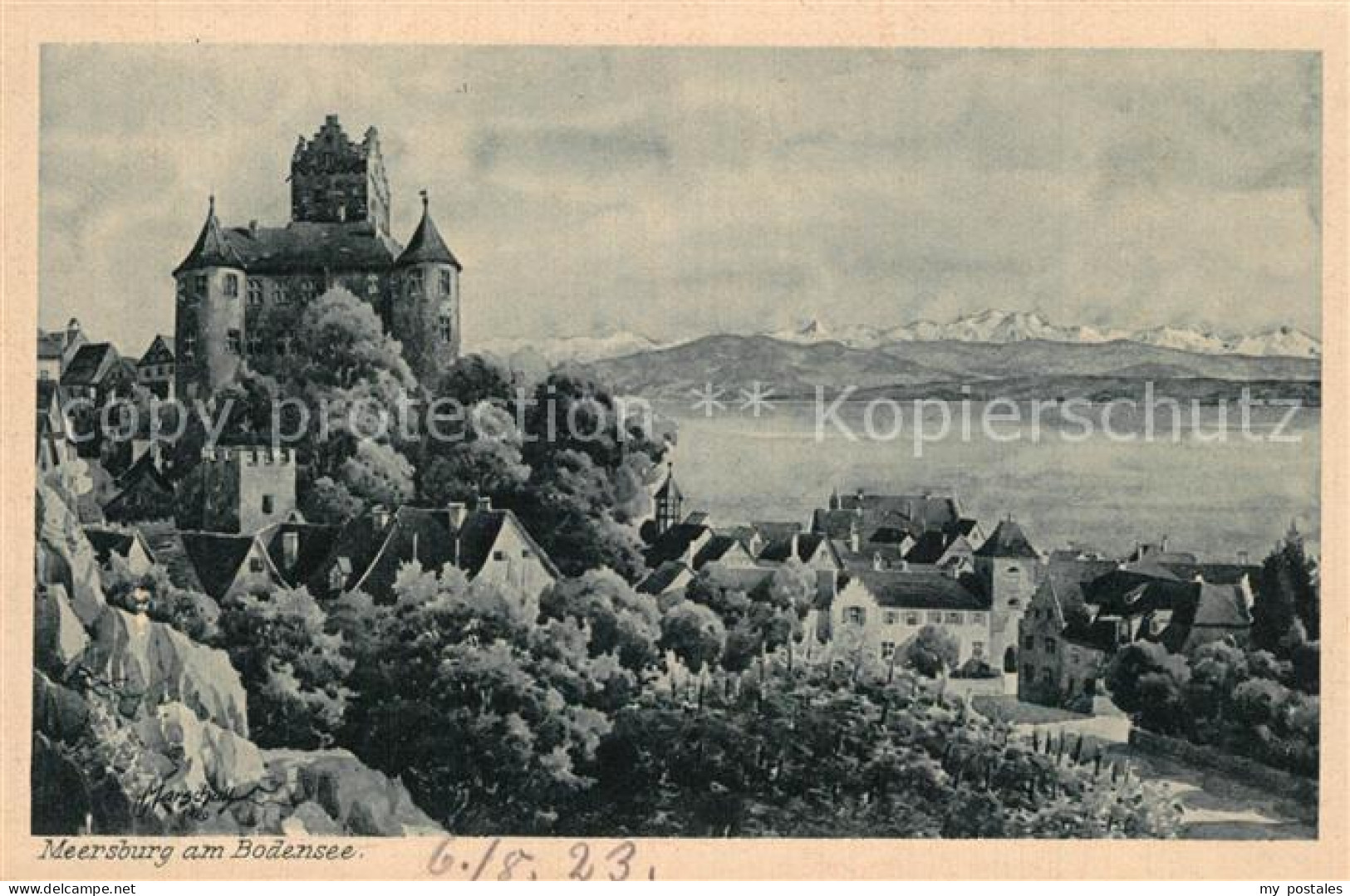 73559036 Meersburg Bodensee Burg See Alpen Meersburg Bodensee - Meersburg