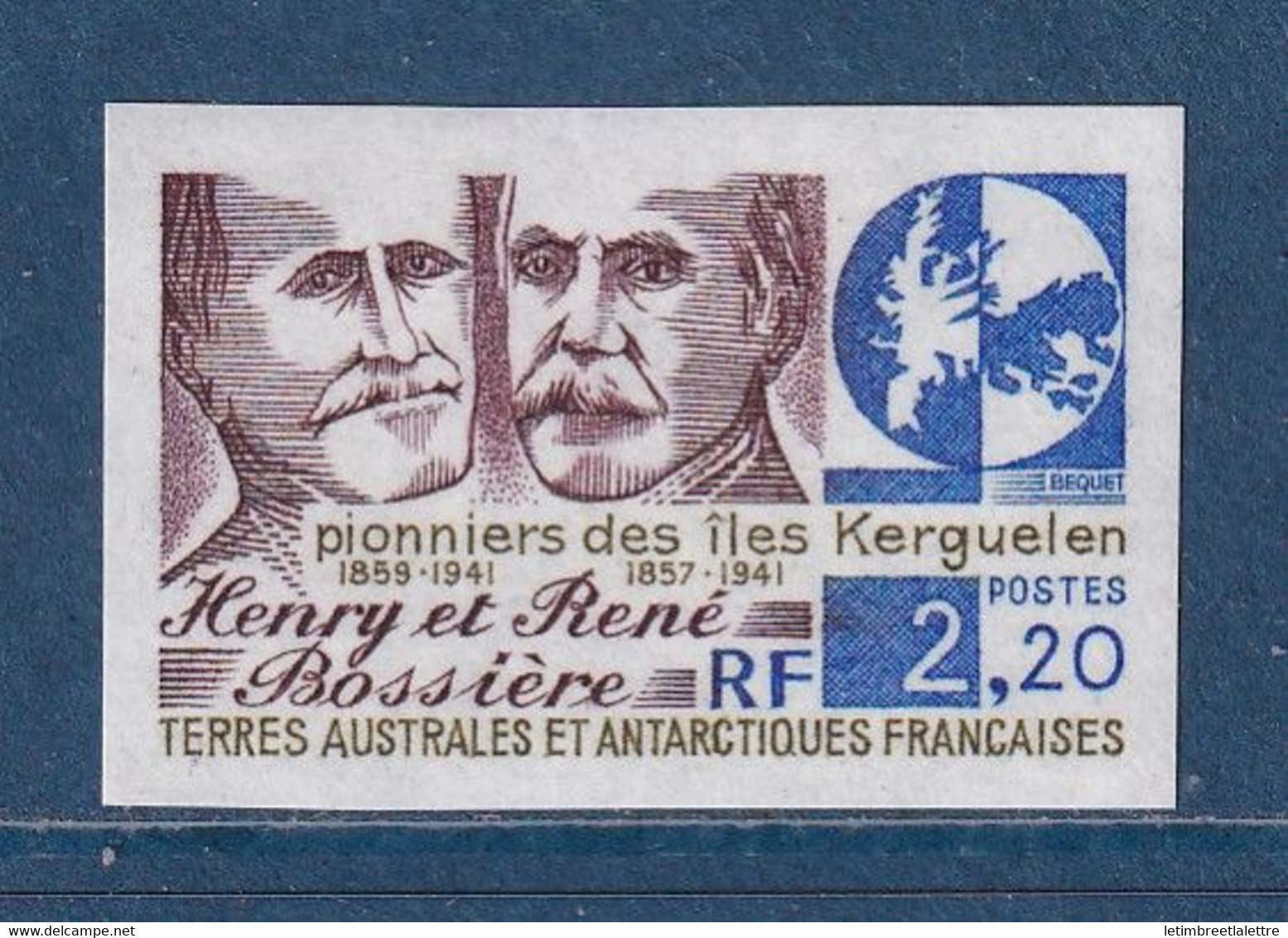 TAAF - Non Dentelé - YT ND N° 147 ** - Neuf Sans Charnière - 1989 - Imperforates, Proofs & Errors