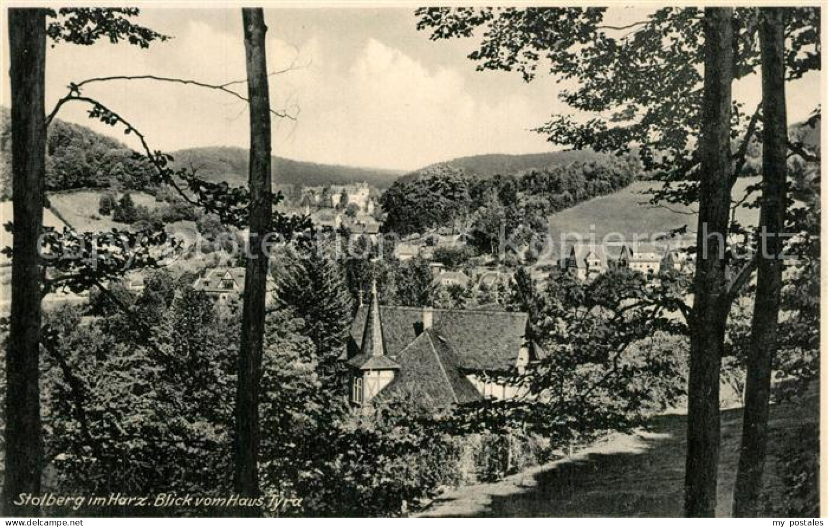 73558395 Stolberg Harz Panorama Blick Vom Haus Tyra Stolberg Harz - Stolberg (Harz)