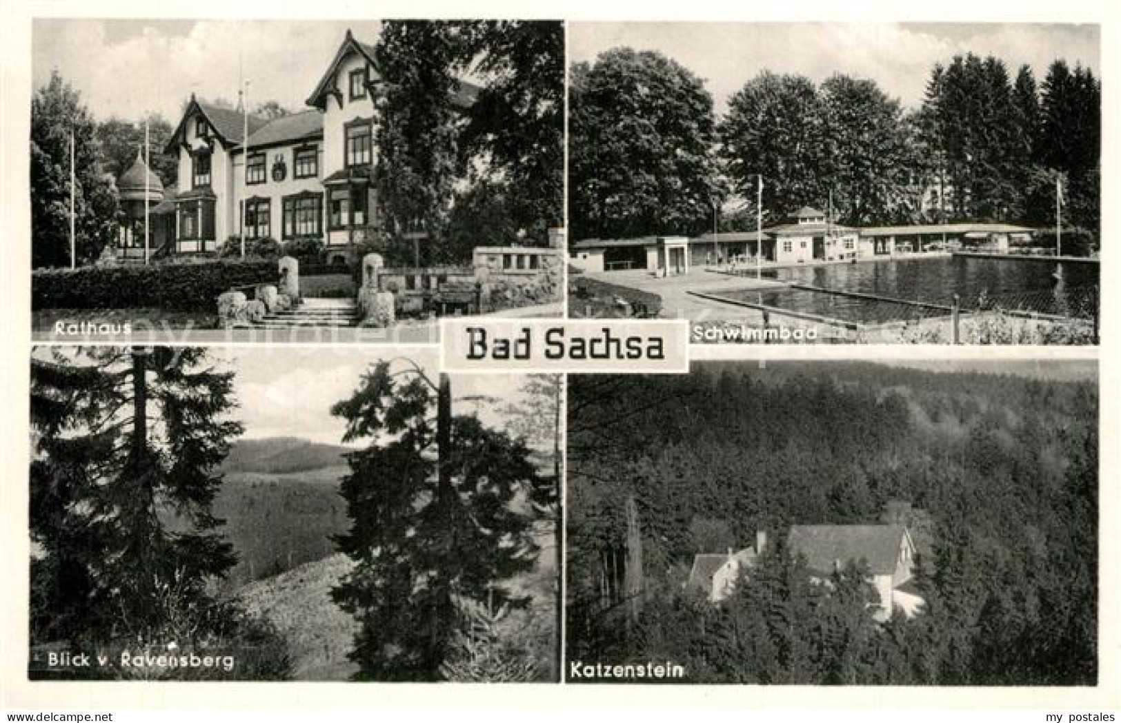 73558241 Bad Sachsa Harz Rathaus Schwimmbad Katzenstein Ravensberg Bad Sachsa Ha - Bad Sachsa