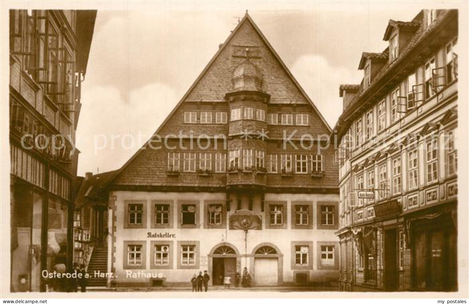 73558019 Osterode Harz Rathaus Altstadt Osterode Harz - Osterode