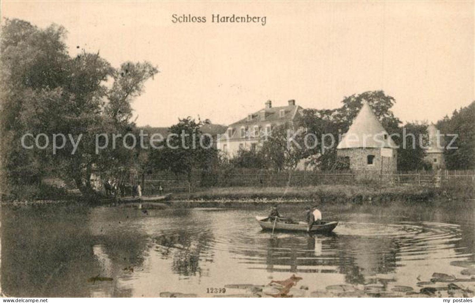 73557951 Neviges Velbert Schloss Hardenberg Partie Am Wasser Neviges Velbert - Velbert