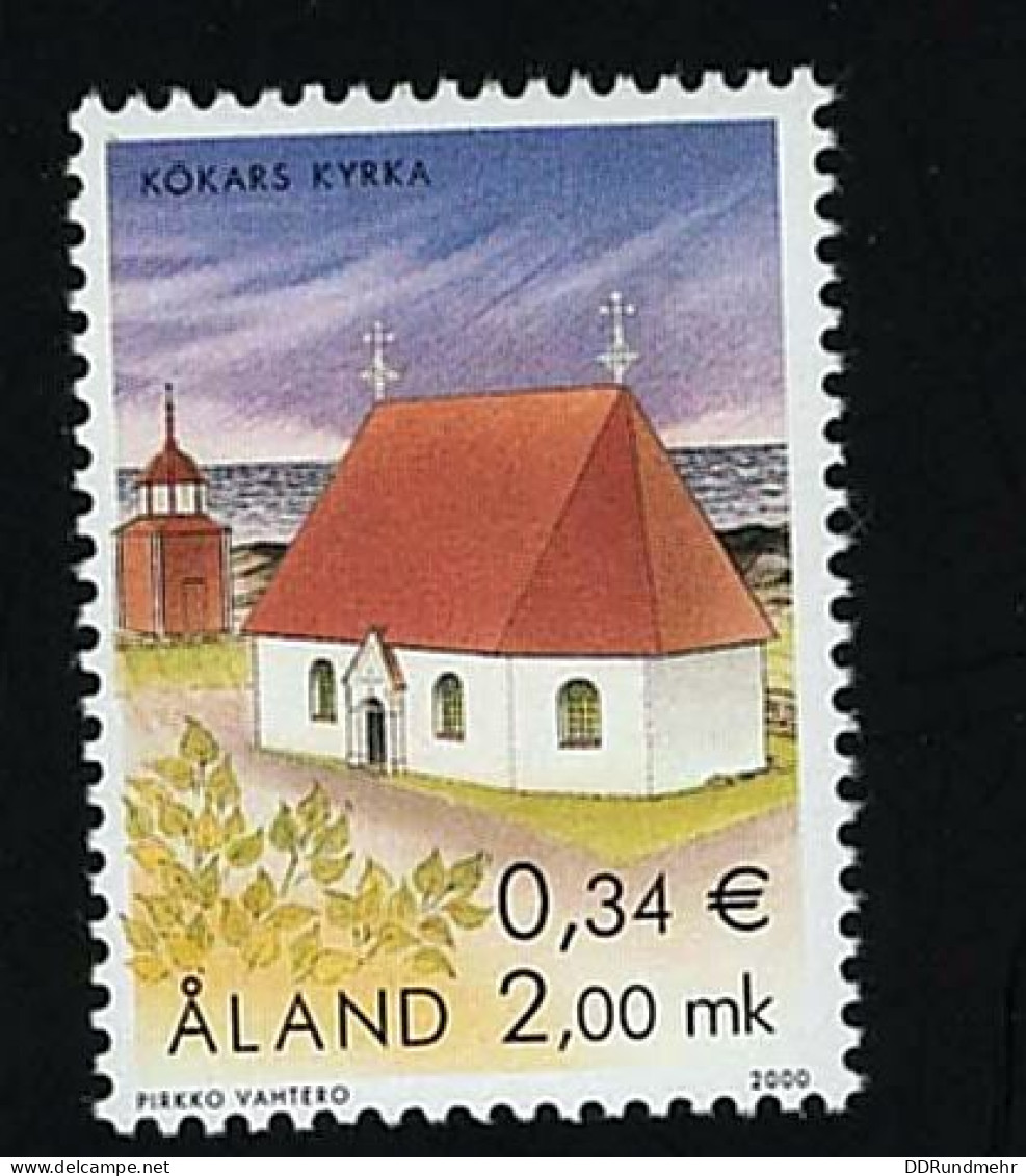 2000 Kökar  Michel AX 182 Stamp Number AX 178 Yvert Et Tellier AX 182 Stanley Gibbons AX 183 AFA AX 182 Xx MNH - Aland