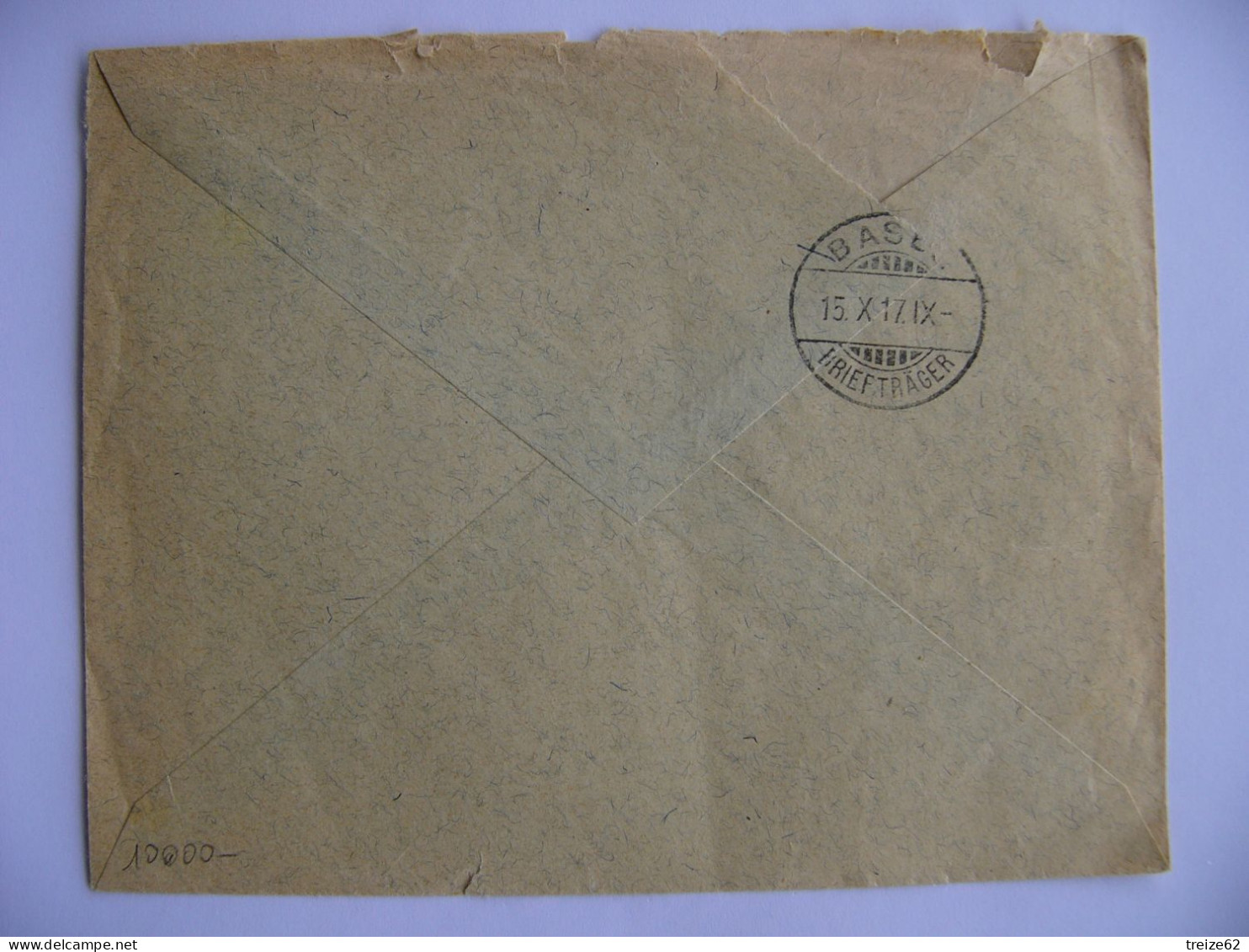 1917 Lettre Schweiz Soldatenmarken JNF Régiment 22 1914 1917  Feldpost Suisse Adressée à Bâle - Viñetas