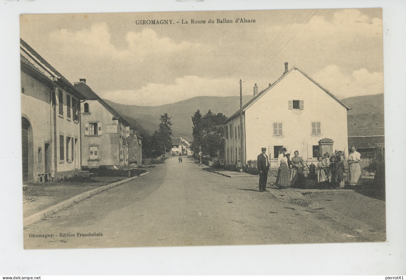 GIROMAGNY - La Route Du Ballon D'Alsace - Giromagny