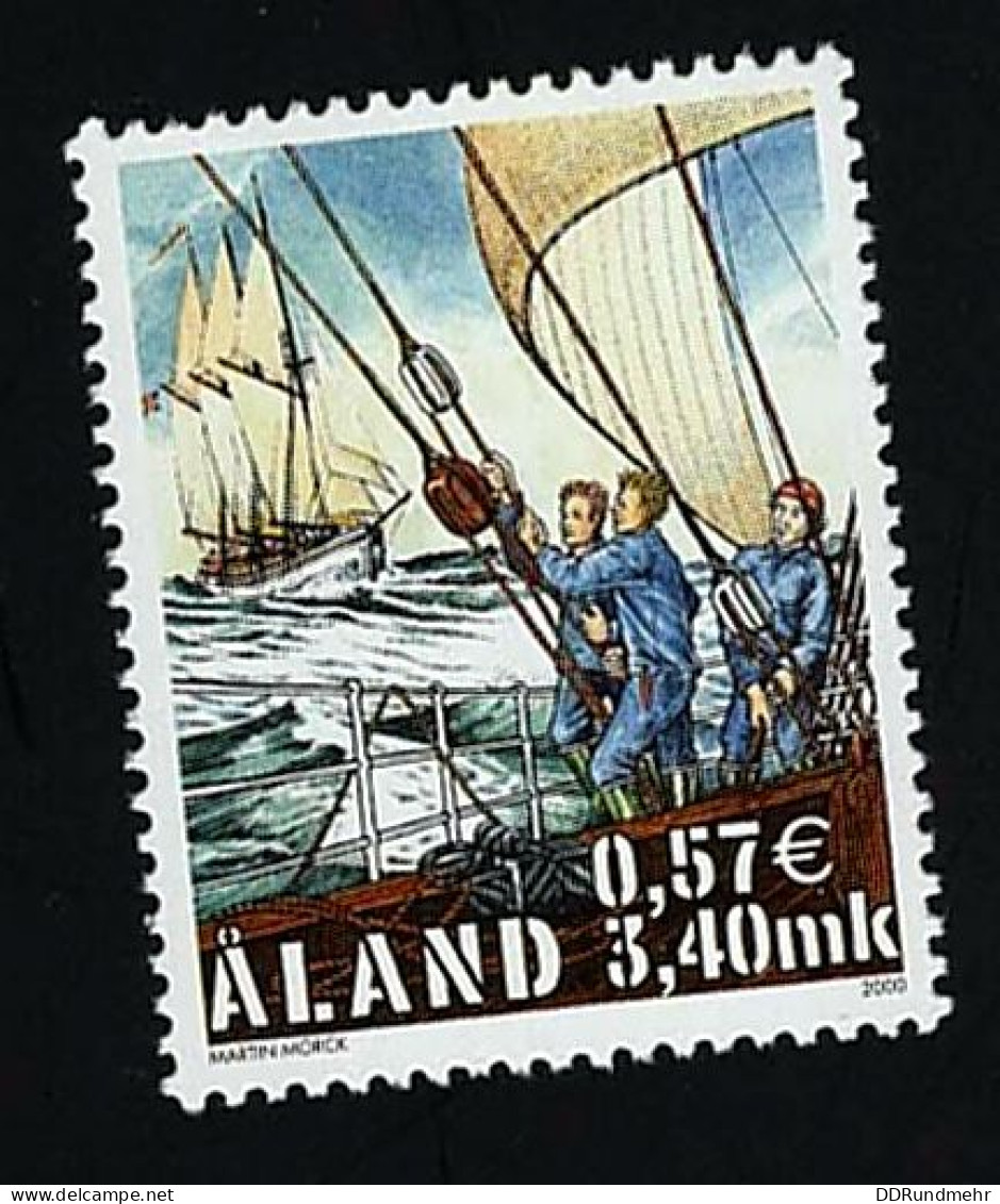 2000 Cutty Sark Michel AX 177 Stamp Number AX 168 Yvert Et Tellier AX 177 Stanley Gibbons AX 178 Xx MNH - Aland