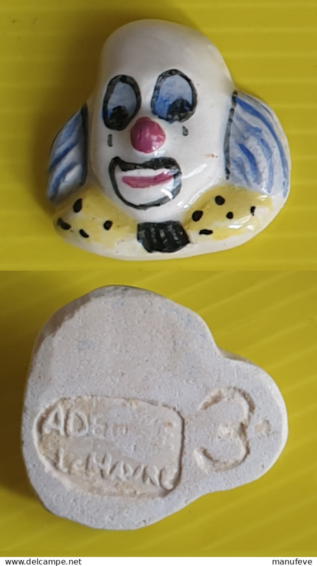 Fève Maurin Perso  - Adeline - Le Havre -   Clown  Tête Nue - Anciennes