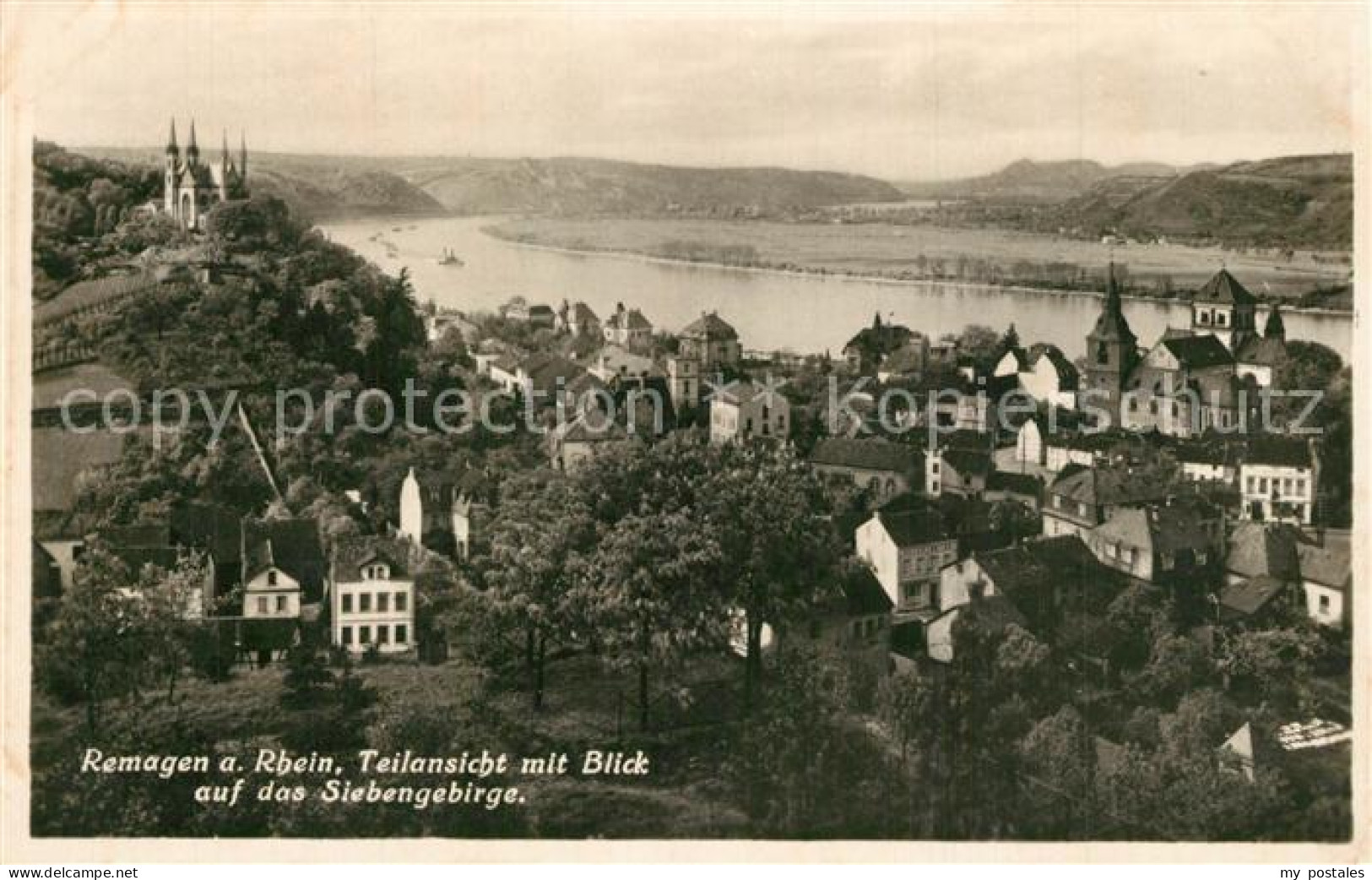 73557060 Remagen Blick Auf Siebengebirge Remagen - Remagen