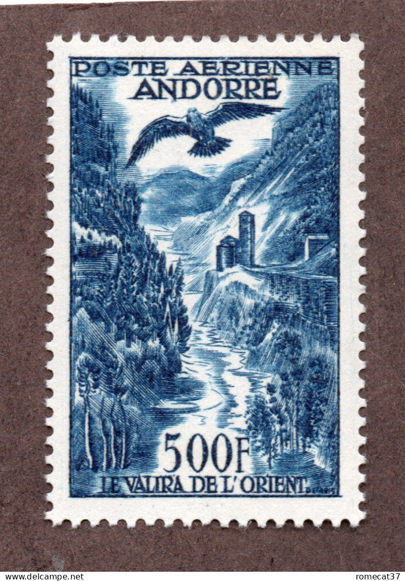 Andorre PA N°4 Nxx LUXE  Cote 140 Euros !!! - Airmail