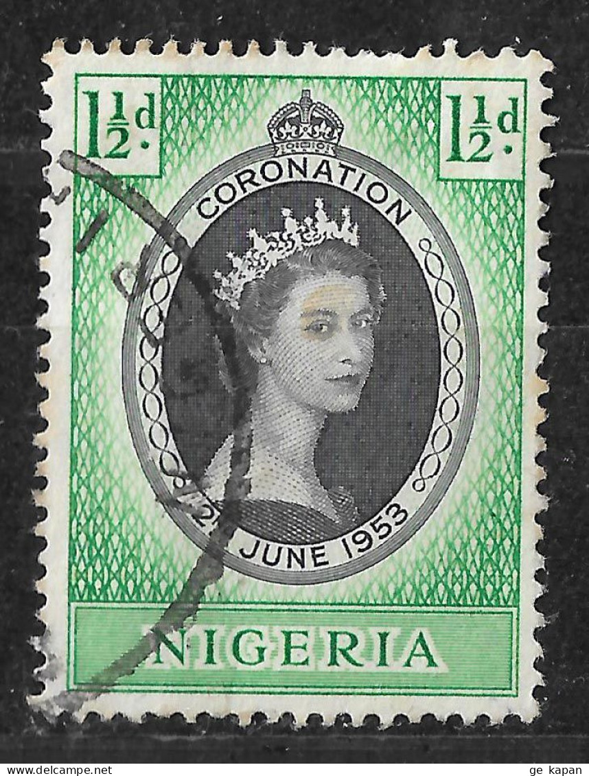 1953 NIGERIA USED STAMP (Michel # 70) - Nigeria (...-1960)