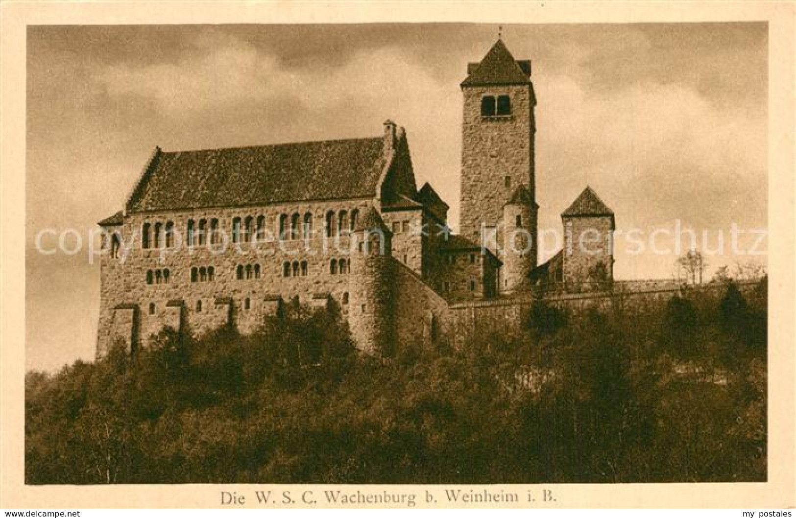 73556604 Weinheim Bergstrasse Wachenburg Weinheim Bergstrasse - Weinheim