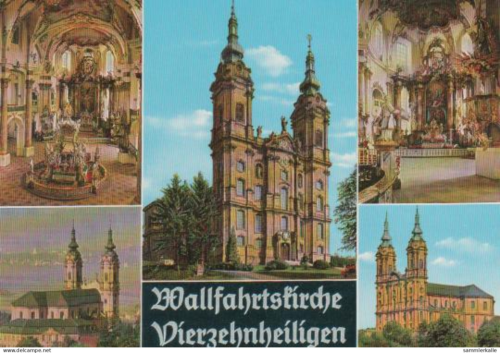 1595 - Bad Staffelstein - Wallfahrtskirche Vierzehnheiligen - Ca. 1975 - Lichtenfels