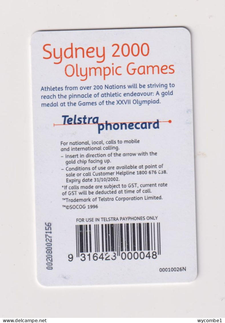 AUSTRALIA -   Olympic Swimming Chip Phonecard - Australia