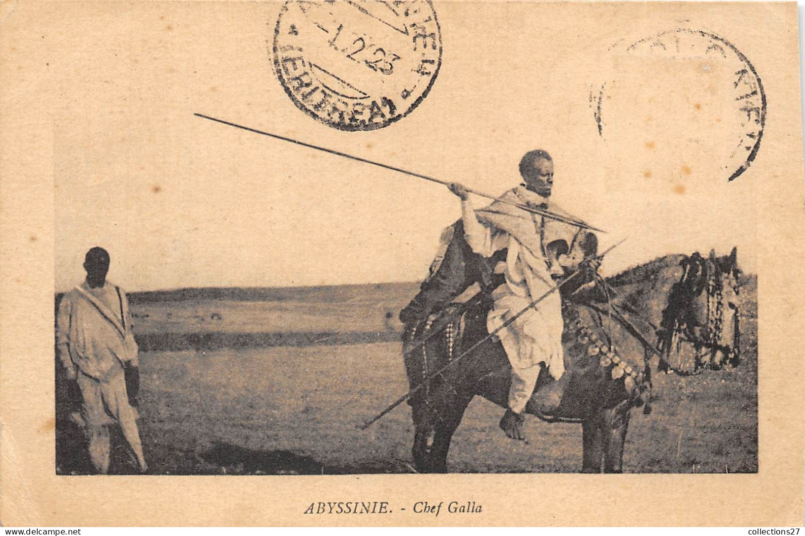 ETHIOPIE- ABYSSINIE- CHEF GALLA - Etiopia