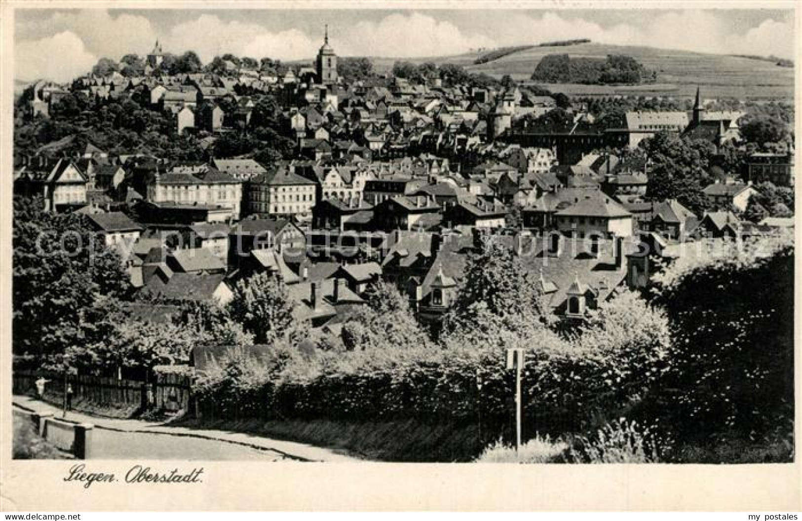 73553597 Siegen Westfalen Panorama Oberstadt Siegen Westfalen - Siegen