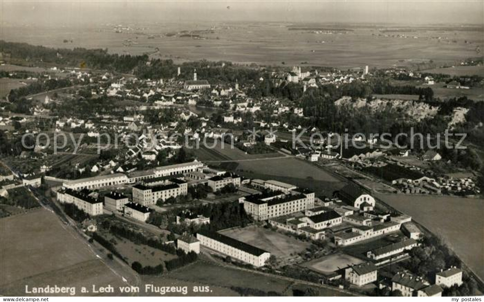 73553582 Landsberg Lech Fliegeraufnahme Landsberg Lech - Landsberg