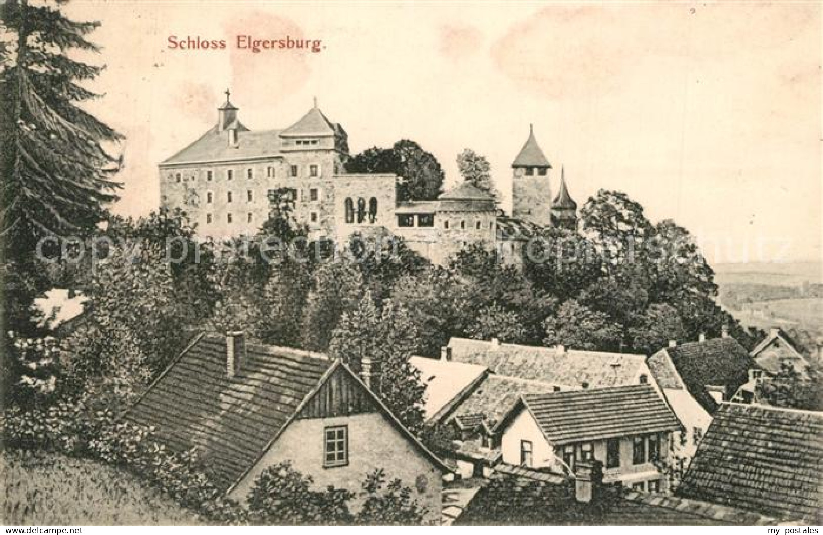 73553560 Elgersburg Blick Zum Schloss Elgersburg - Elgersburg
