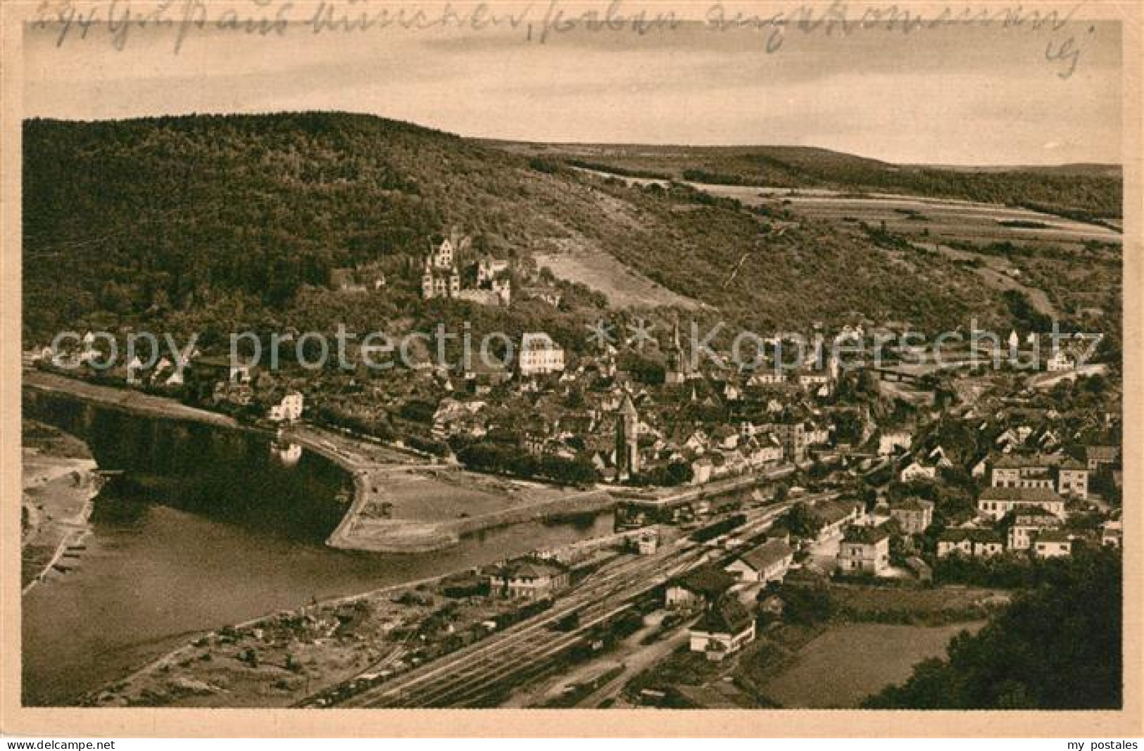 73553557 Wertheim Main Panorama Blick Vom Wartberg Mit Tauber Und Main Wertheim  - Wertheim