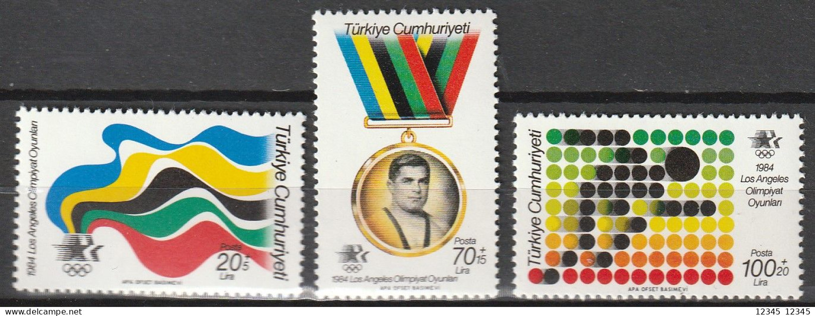 Turkije 1984, Postfris MNH, Olympic Games - Neufs