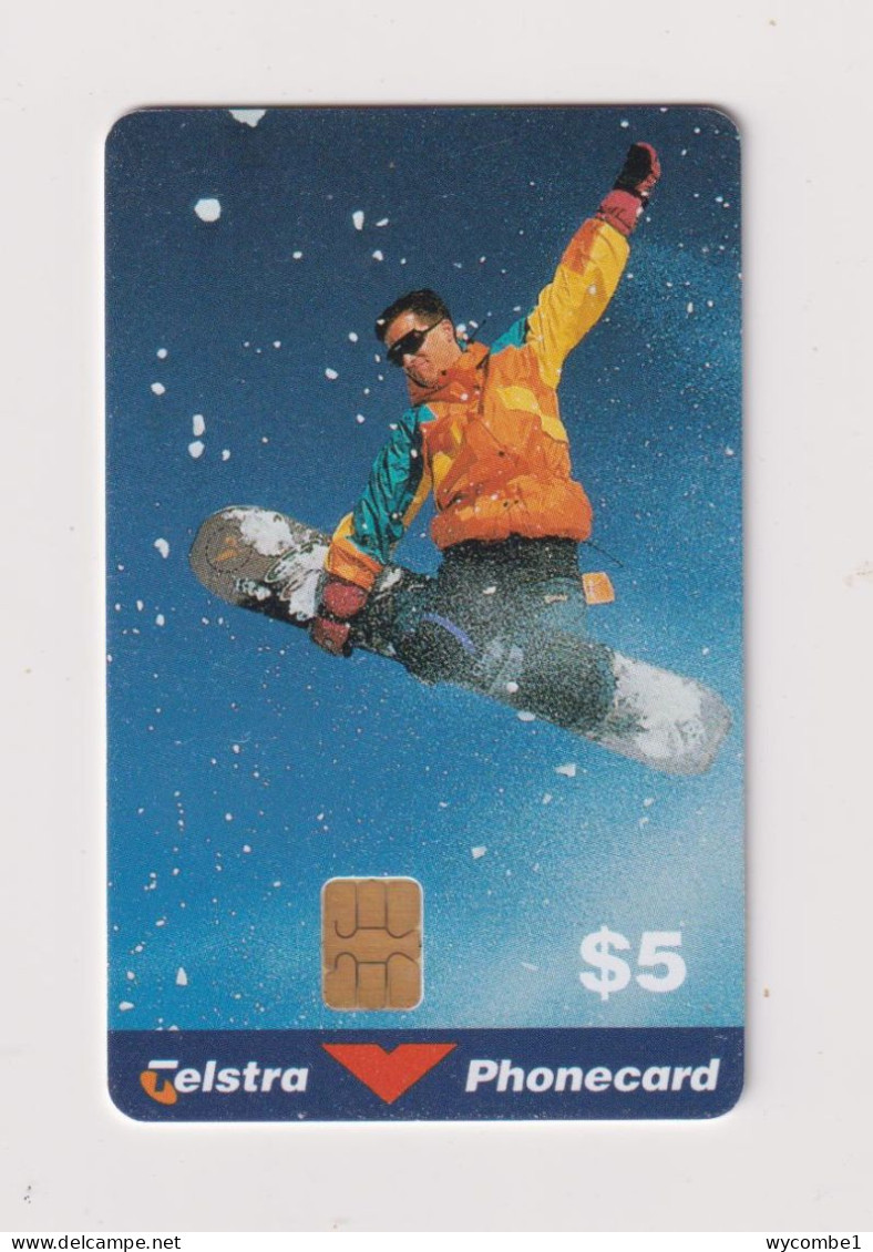 AUSTRALIA -   Snowboarding Chip Phonecard - Australien