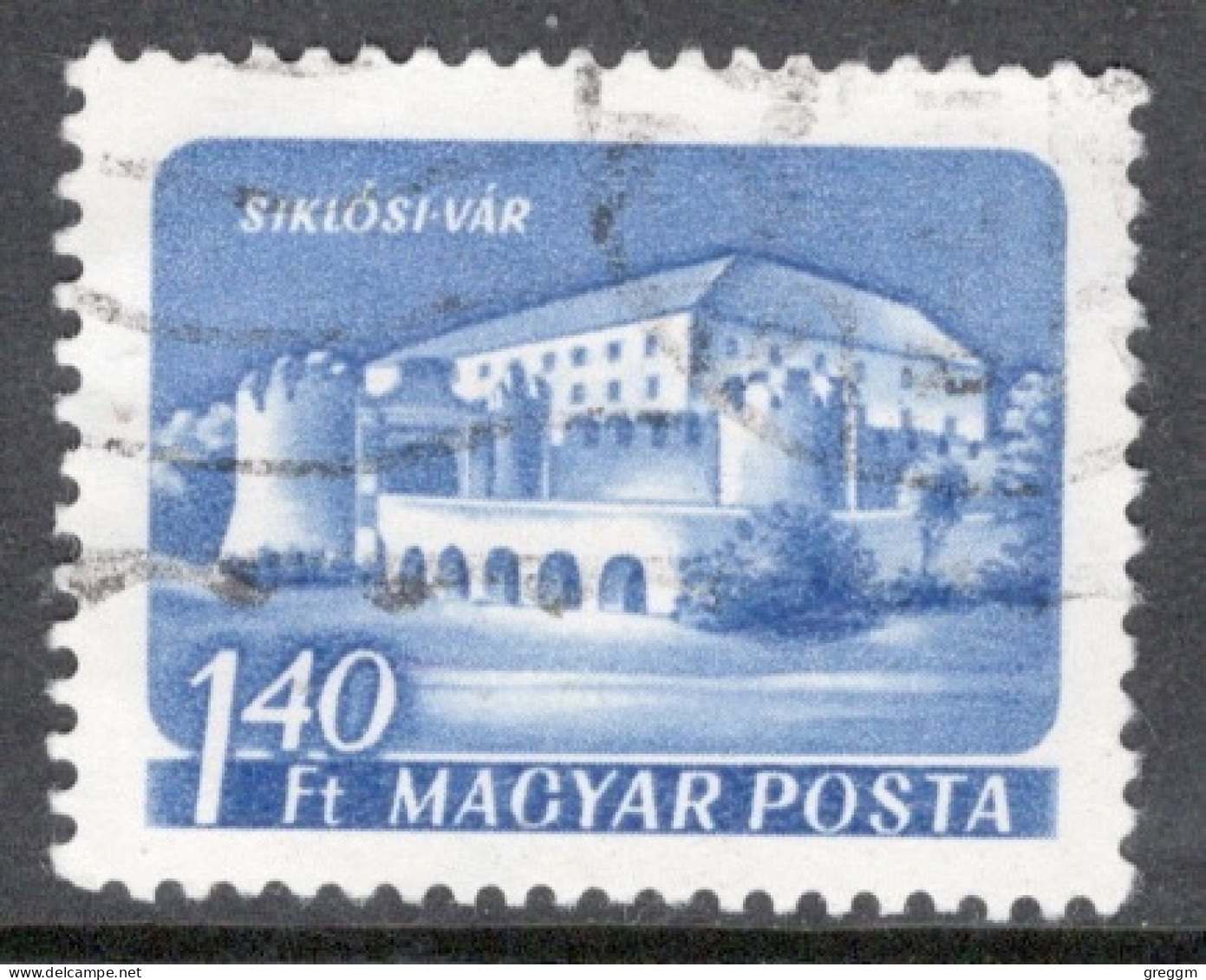 Hungary 1960  Single Stamp Celebrating Castles & Fortresses In Fine Used - Usati