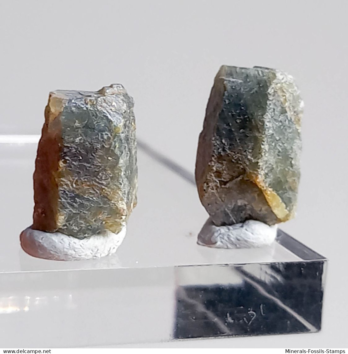 #O63 - Natürlicher SAPHIR Und RUBIN Kristall (Indien) - Minéraux