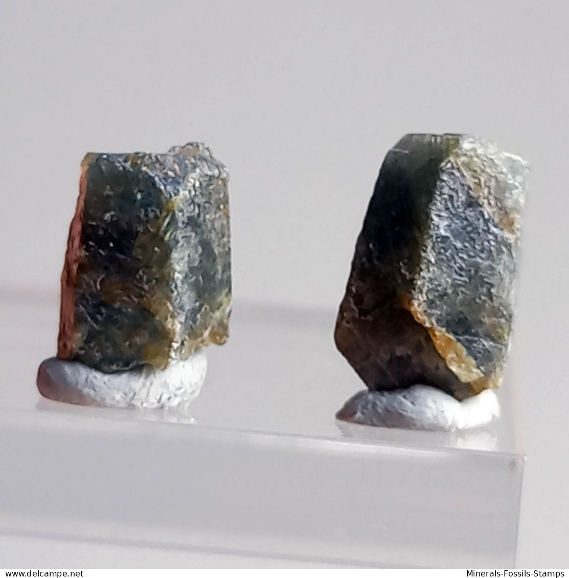 #O63 - Natürlicher SAPHIR Und RUBIN Kristall (Indien) - Minerali