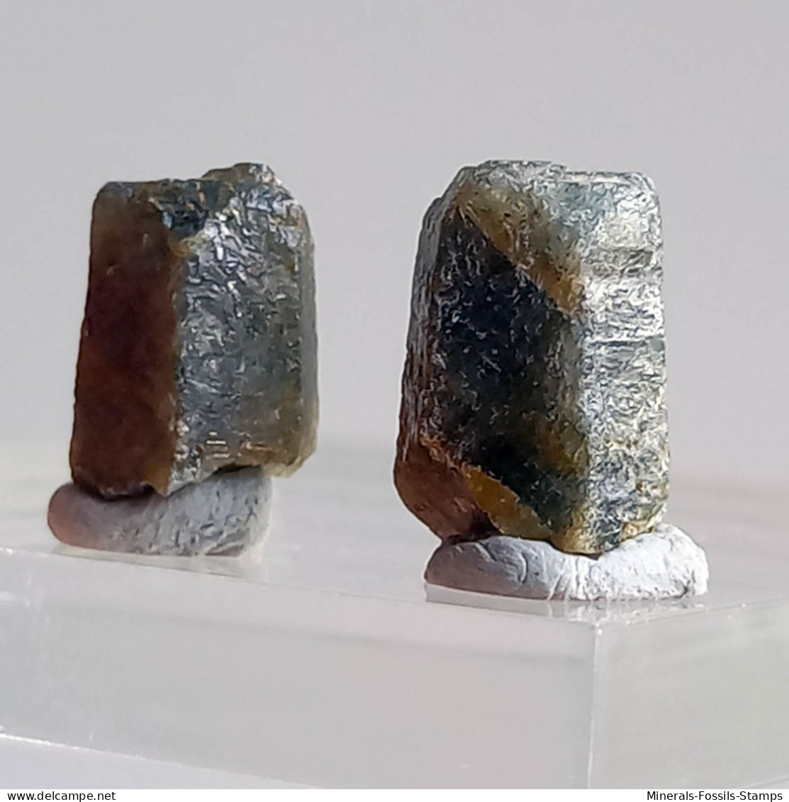 #O63 - Natürlicher SAPHIR Und RUBIN Kristall (Indien) - Minerals