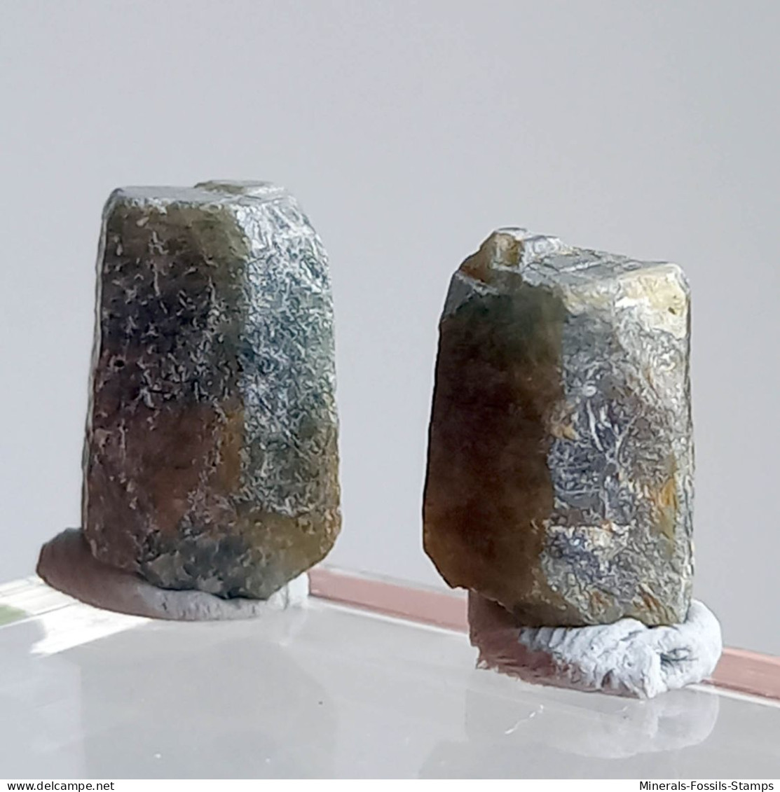 #O63 - Natürlicher SAPHIR Und RUBIN Kristall (Indien) - Mineralien