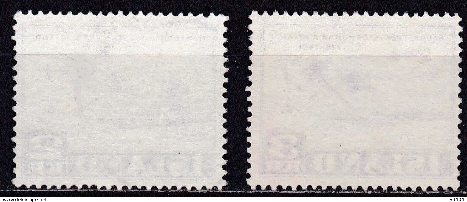 IS053 – ISLANDE – ICELAND – 1951 – MAIL DELIVERY – Y&T # 236/237 - USED - Gebruikt