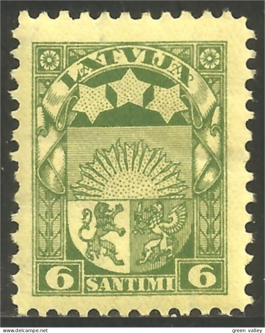 562 Latvia 1923 5c Armoiries Coat Of Arms Lion Lowe MNH ** Neuf SC (LAT-103) - Briefmarken
