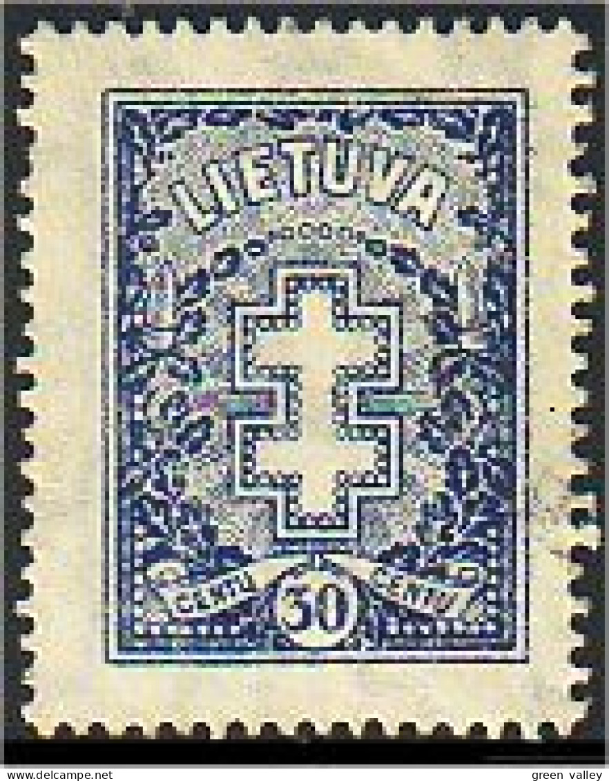 576 Lithuania Lietuva 30c Blue (LIT-8) - Lituanie