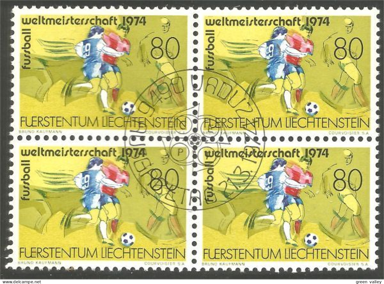 574 Liechtenstein Football Soccer Munich 1974 (LIE-54) - 1974 – Alemania Occidental