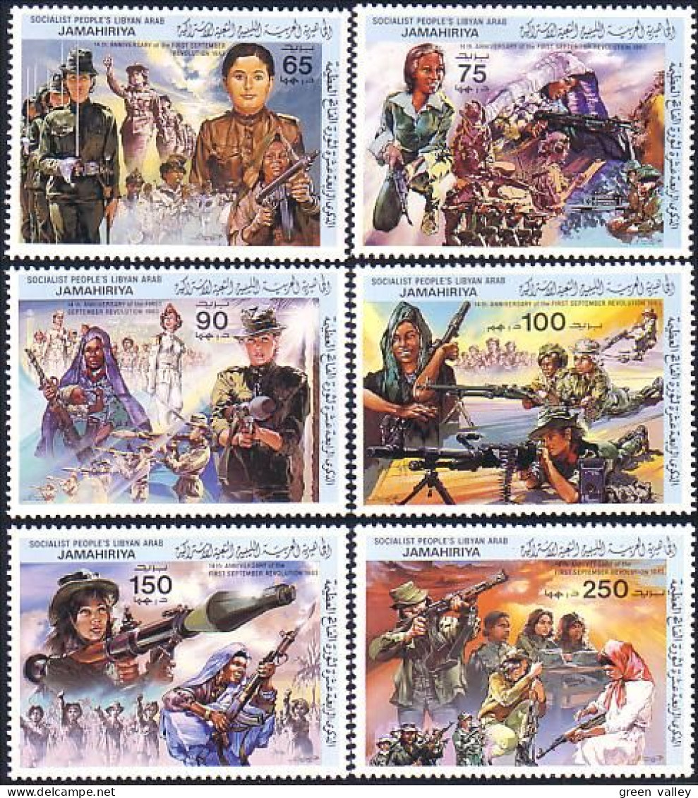 573 Libye Femmes Armmes Women In Armed Forces MNH ** Neuf SC (LBY-315b) - Militaria