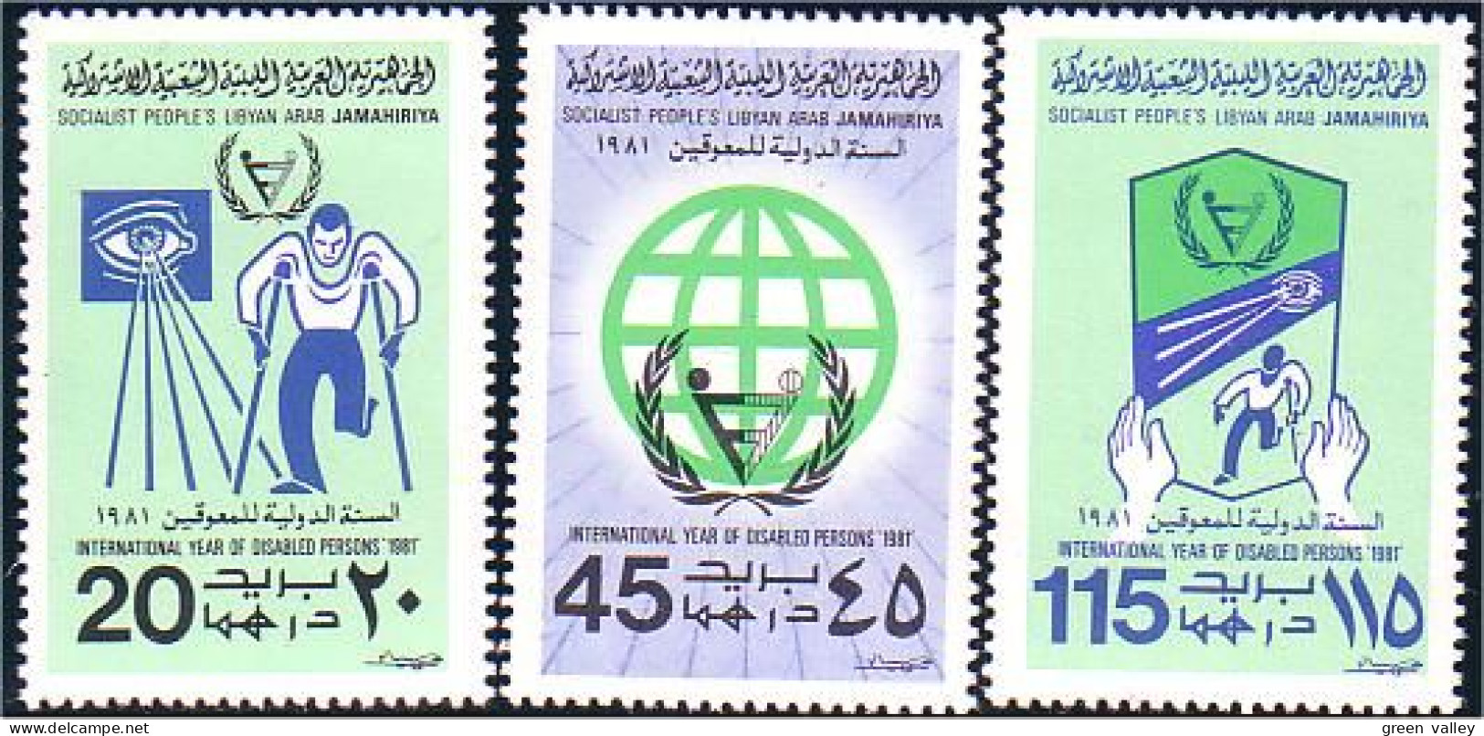 573 Libye Disabled Handicapes MNH ** Neuf SC (LBY-301b) - Handicap