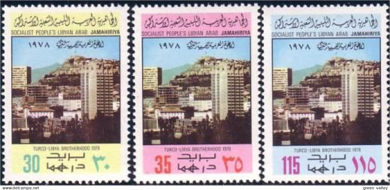 573 Libye Ankara MNH ** Neuf SC (LBY-285b) - Monumenti