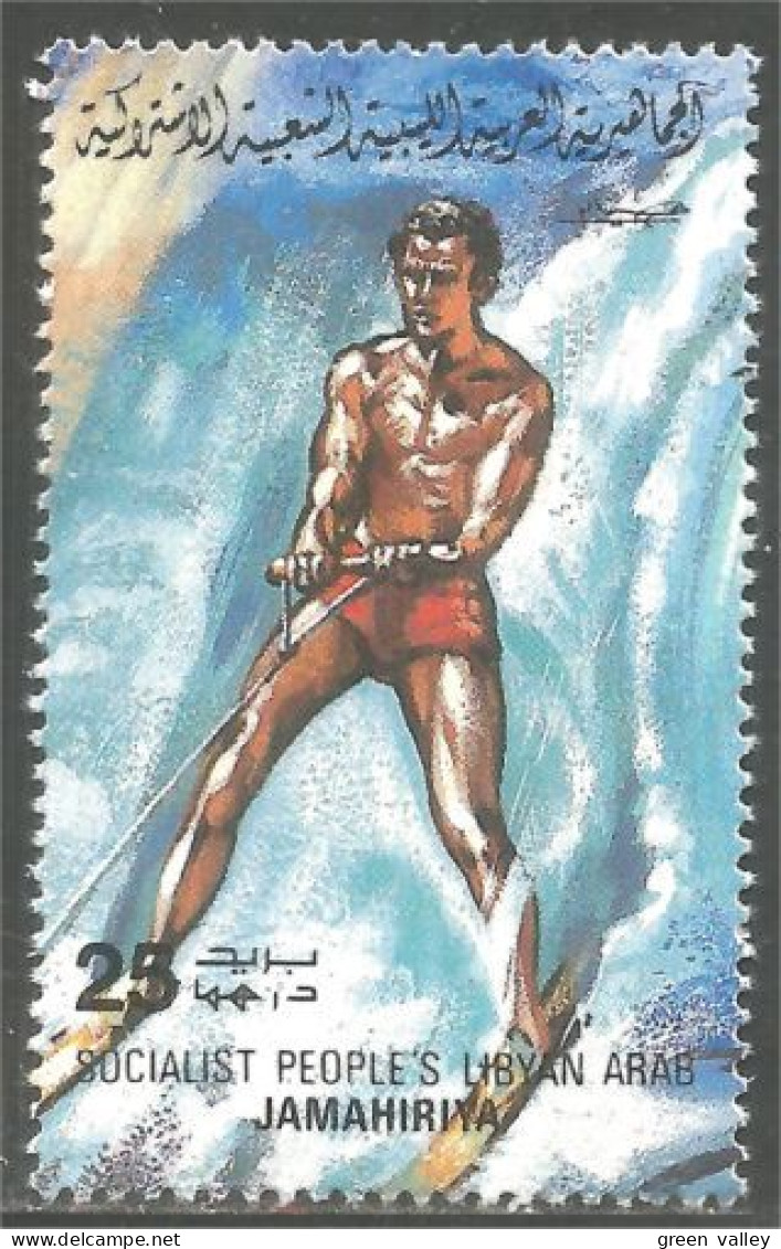 573 Libye Water Ski Nautique MNH ** Neuf SC (LBY-59b) - Wasserski