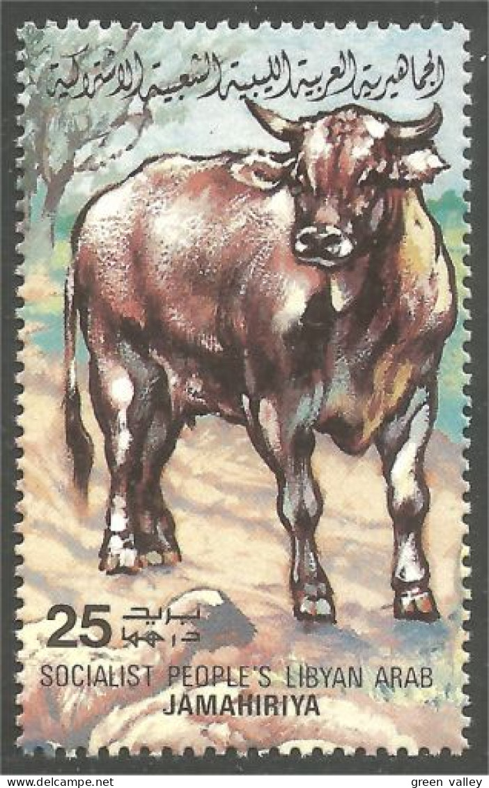 573 Libye Bull Taureau MNH ** Neuf SC (LBY-42b) - Mucche