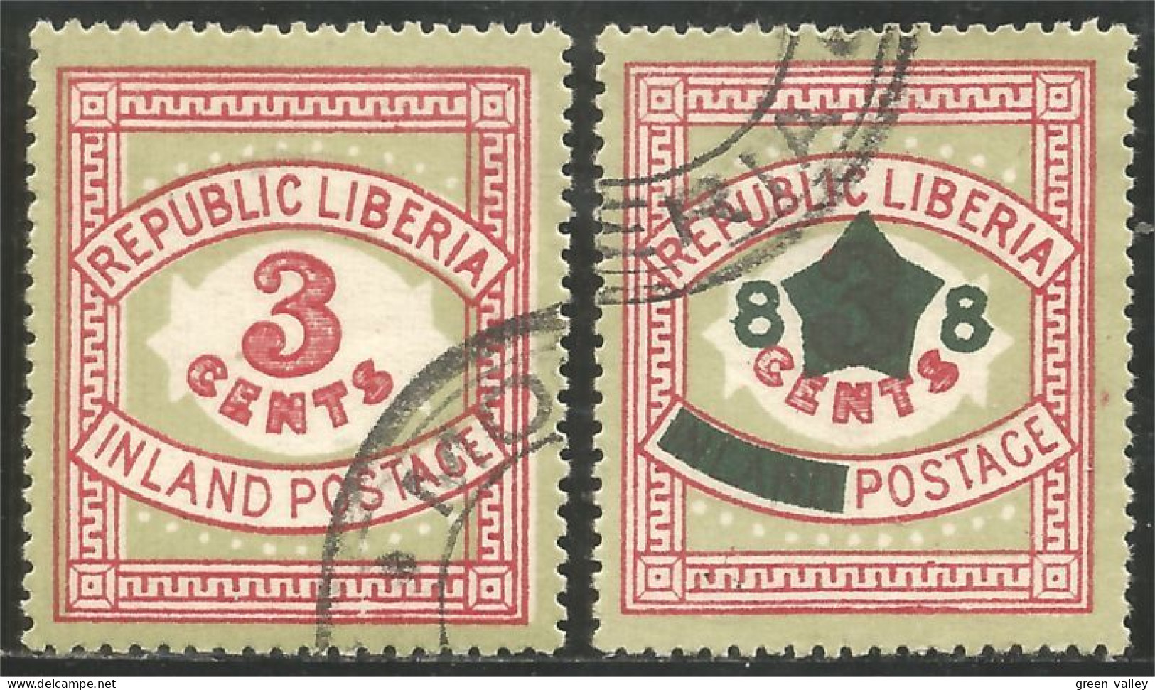 572 Liberia 1897 And 1913 Overprint (LBA-314) - Liberia