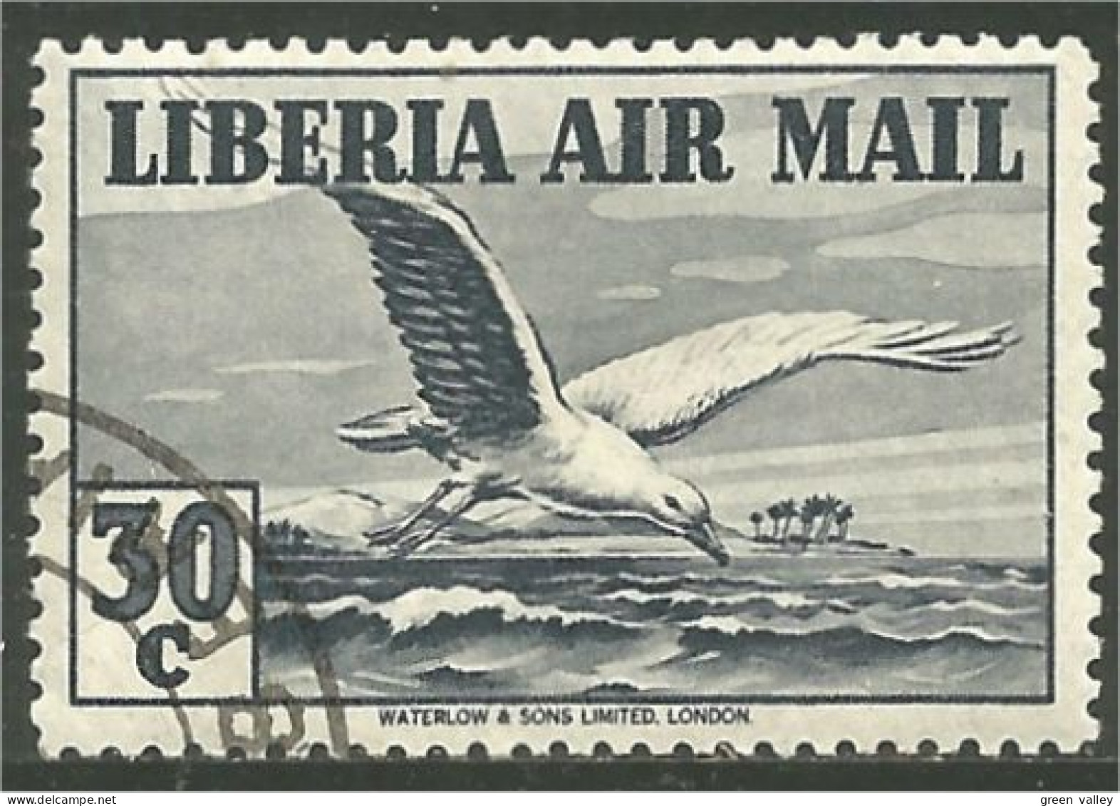 572 Liberia Mouette Gull Mowe Meeuw Gaivota Gabbiano Gaviota (LBA-261) - Mouettes