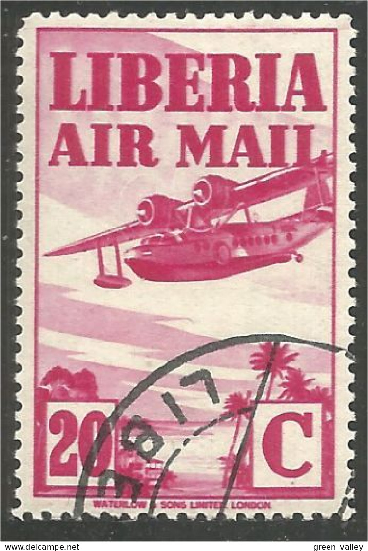 572 Liberia Avion Airplane Flugzeug Aereo Aviao Vliegtuig (LBA-252) - Liberia