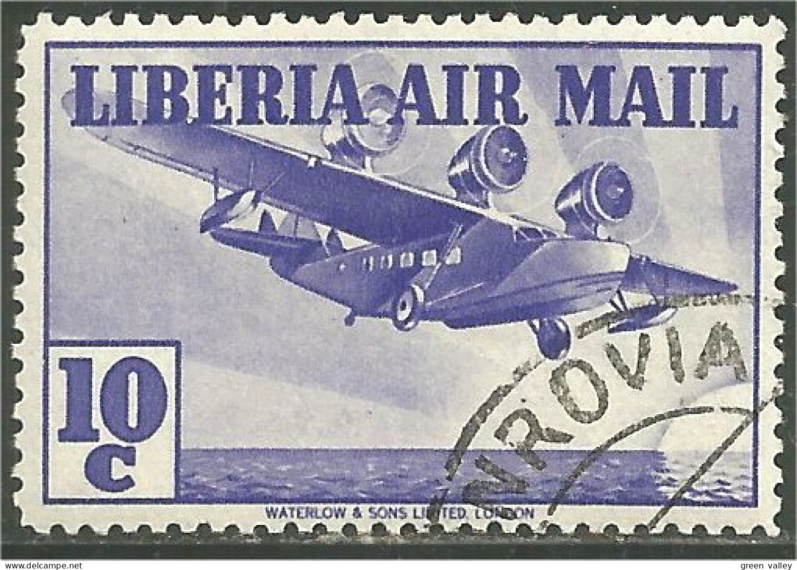 572 Liberia Avion Airplane Flugzeug Aereo Aviao Vliegtuig (LBA-256) - Liberia