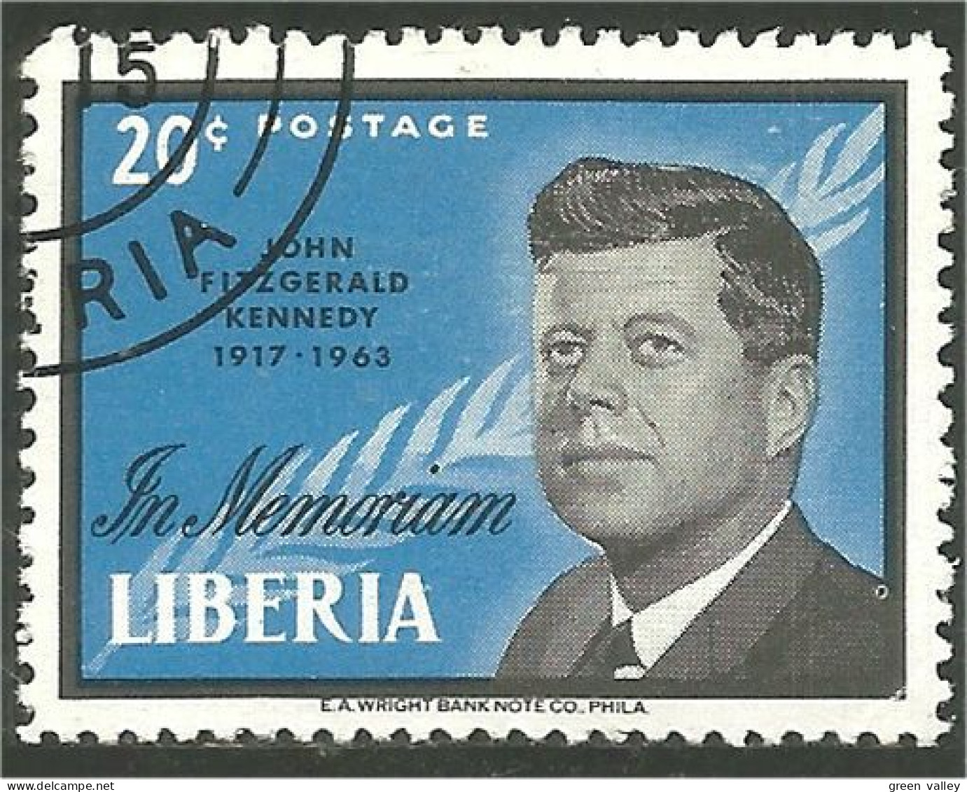572 Liberia Kennedy (LBA-238) - Kennedy (John F.)