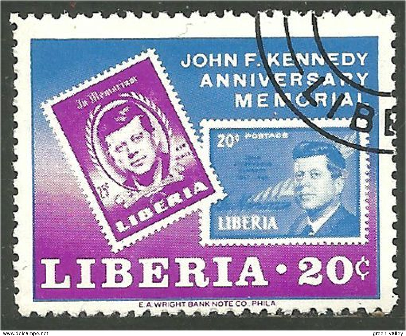 572 Liberia Kennedy (LBA-240) - Kennedy (John F.)