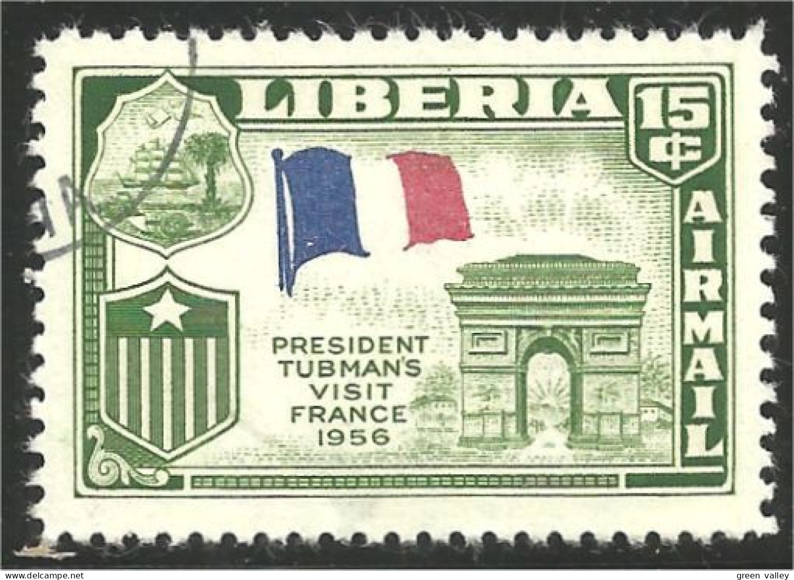 572 Liberia Paris Arc Triomphe Arch Triumph (LBA-227) - Monumenti