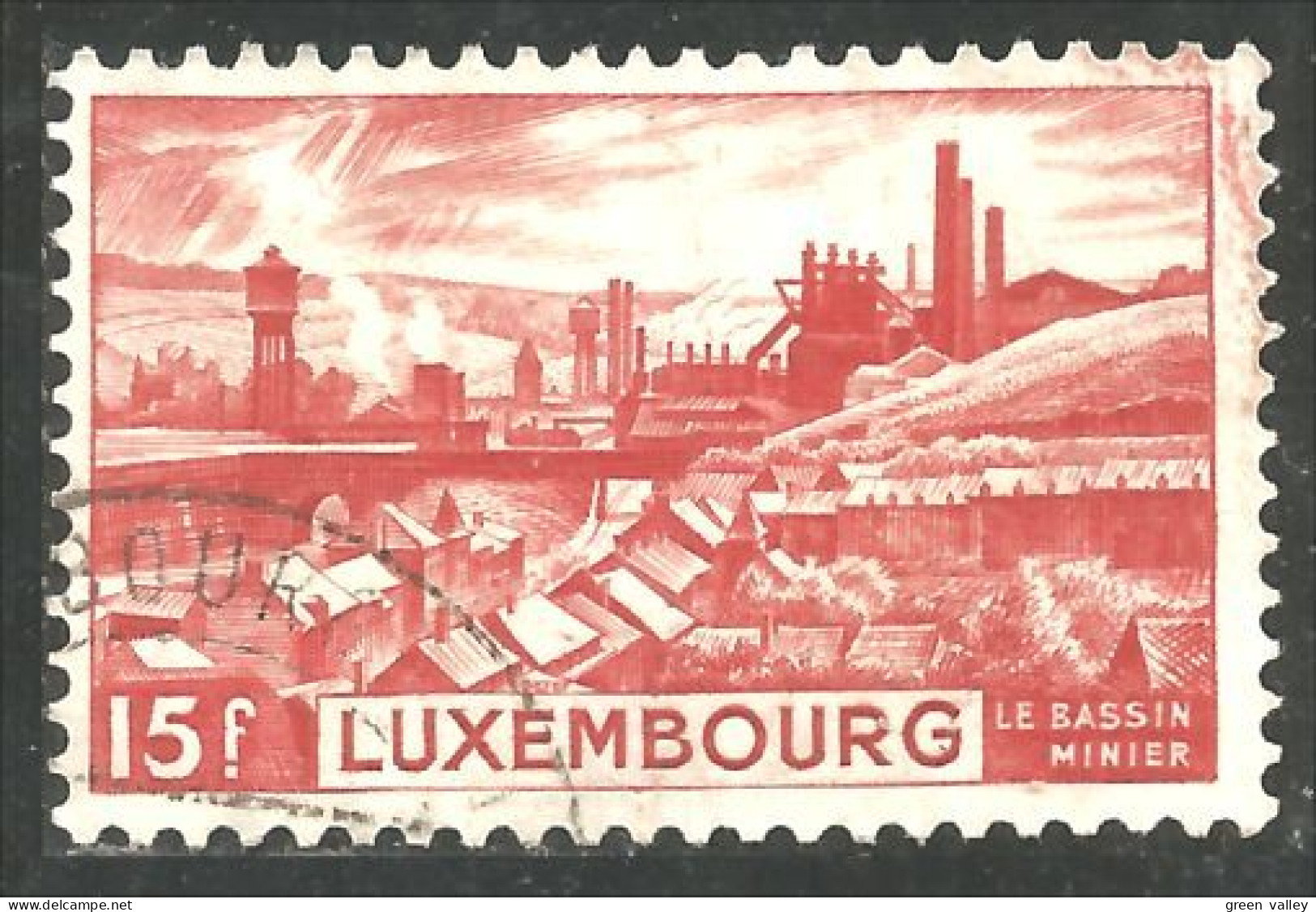 584 Luxembourg Bassin Minier Mines Mining Coal Charbon Kohl (LUX-127) - Minerales