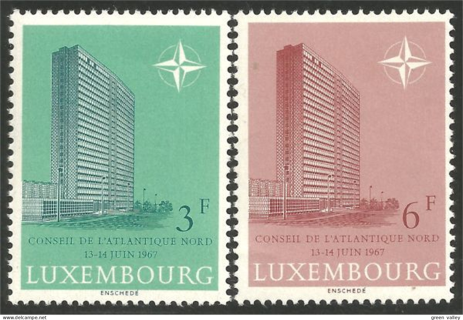 584 Luxembourg OTAN NATO Traité Atlantique MNH ** Neuf SC (LUX-89c) - Sonstige & Ohne Zuordnung